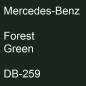 Preview: Mercedes-Benz, Forest Green, DB-259.